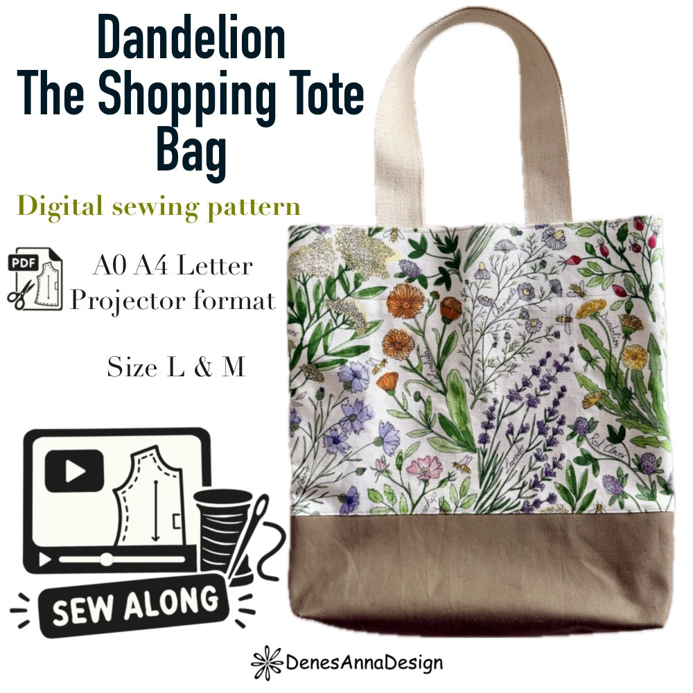 Dandelion- The Shopping Tote Bag