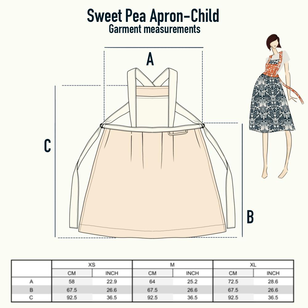 Sweet Pea Apron – Digital Sewing Pattern